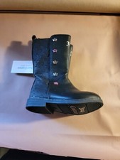New Juicy Couture Toddler Girls Size 7M Black/Multi Boots No Original Box