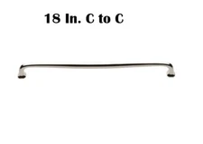 Baldwin Severin Fayerman 18 In C to C Appliance Pull Polished Nickel