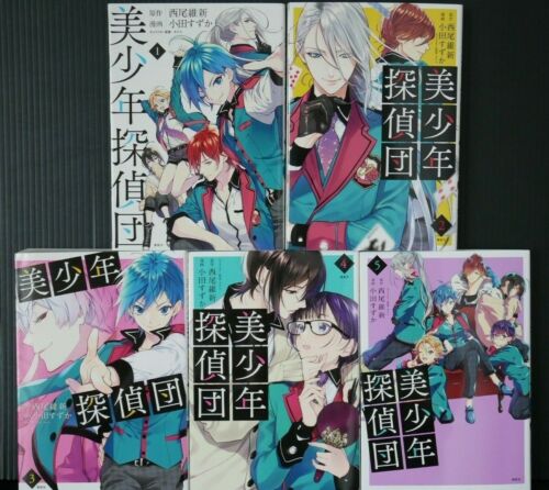 JAPÓN Nisio Isin, Suzuka Oda manga LOTE: Pretty Boy Detective Club vol.1~5 Set - Imagen 1 de 12