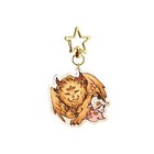 Llavero acrílico león alado malla anime Dungeon