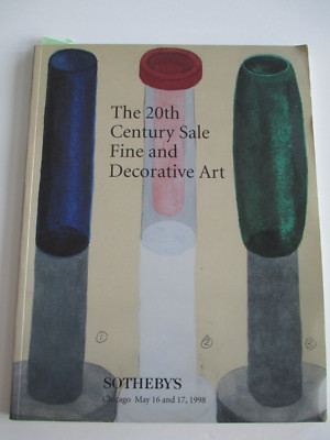 SOTHEBY'S The 20th Century Sale Fine Decorative Art Catalog May 16 1998      C64