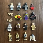 LEGO Lot of Mixed Minifigures Bulk Star Wars, Batman, Marvel, Battle Droids