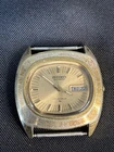 Seiko Automatic Vintage 1970s 17 Jewels Gold Tone 7006-5009 For Parts/Repair