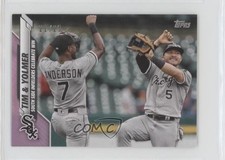 2020 Topps Mini Checklist Pink 21/25 Tim Anderson Yolmer Sanchez #85 0ms5