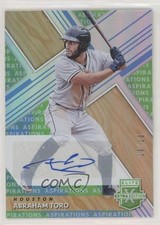 2019 Panini Elite Extra Edition Aspirations Tie-Dye 10/10 Abraham Toro Auto 3c6