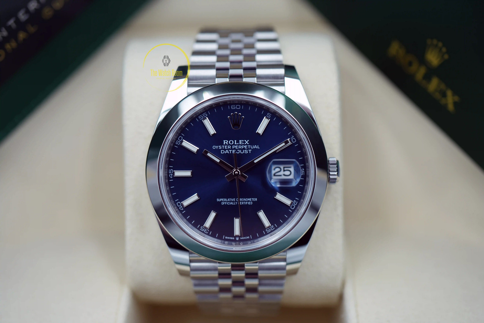 Rolex Datejust 41 Blue Dial 126300 - 2021 image 9