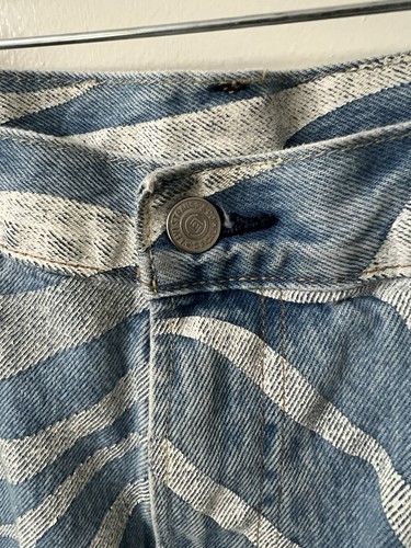 Levi’s X Clot Tiger Print Straight Leg Jeans RARE - Picture 5 of 7