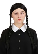 Women's 1960s Wednesday Addams Costume Wig