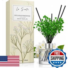 La Sente Reed Diffuser Set, White Jasmine 6.7 Fl Oz/ 200 Ml 01