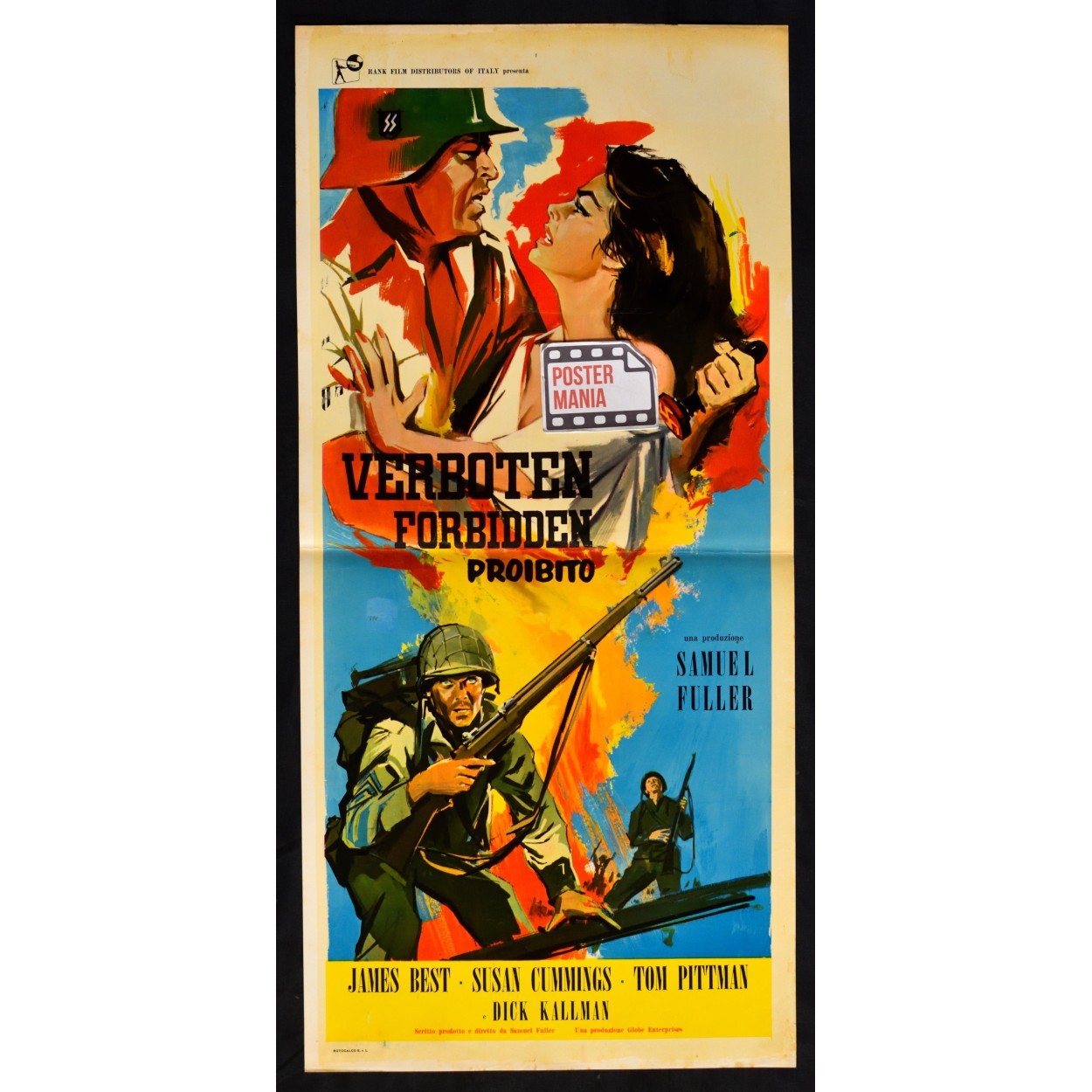 Locandina di Verboten, forbidden, proibito (1959)