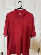 Cutter & Buck by Champion Golf Polo Shirt Red Men’s XL Short Sleeve