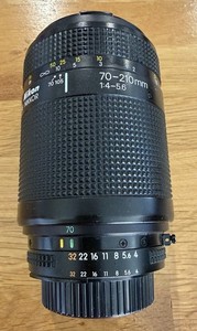 Nikon AF Nikkor 70-210mm F4-5.6D Lens #412