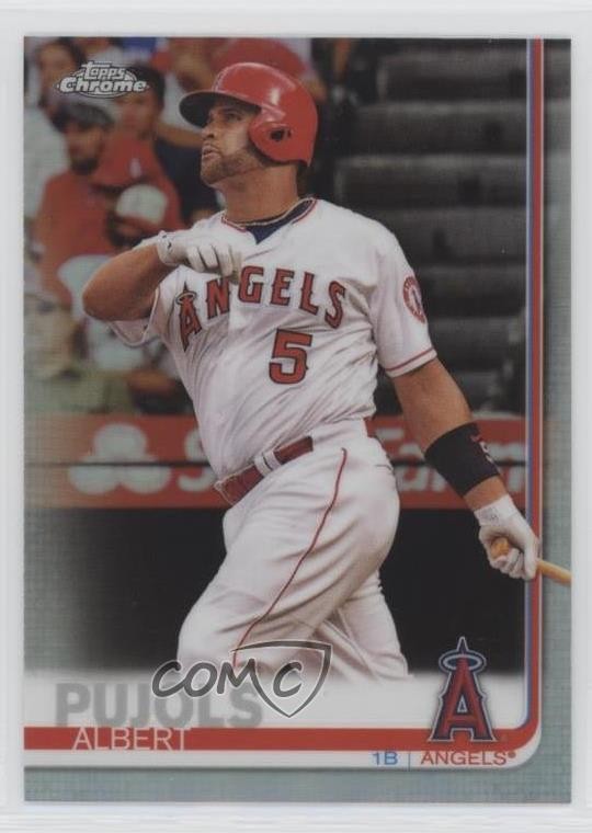 2019 Topps Chrome Refractor Albert Pujols #27 0n64