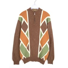 Men's Cashmere Half-Zip Sweater NG11703
