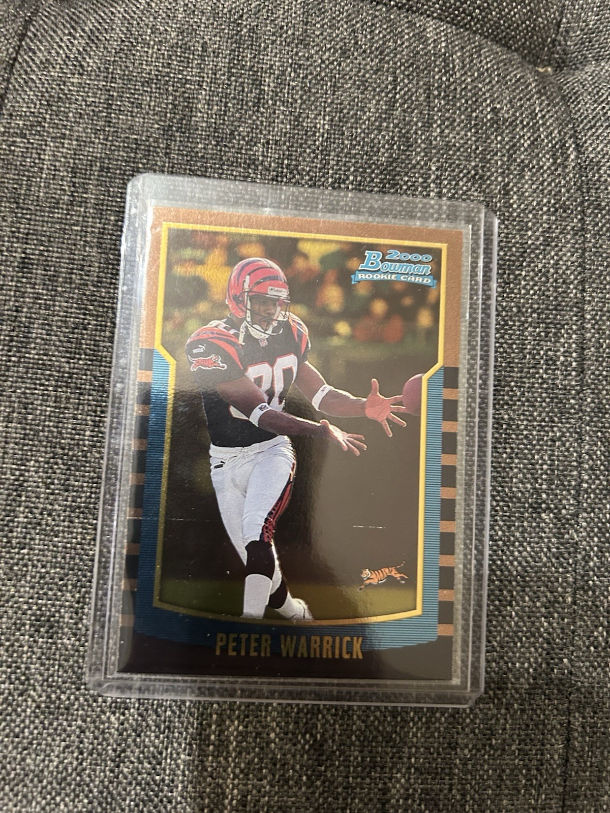 Peter Warrick Bowman #183 Gold