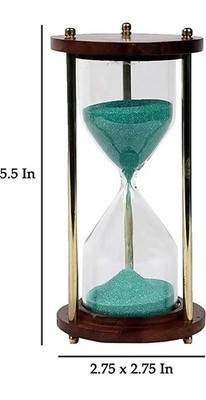 Holz Sanduhr Sanduhr Sandglas Uhr Vintage Deko Geschenkartikel