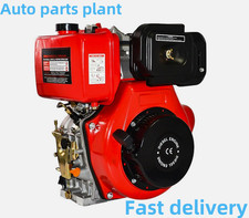 10HP Diesel Engine 4 Stroke Air-cool Recoil Electric Start Single Cylinder 411CC