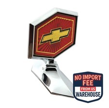 Set Of 3 - 1980-1987 Chvy Malibu El Camino Header Panel Hood Ornament Emblem