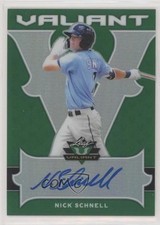 2018 Leaf Valiant Green /99 Nick Schnell #BA-NS1 Auto 7m3