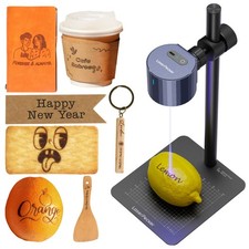 LaserPecker LP1 Plus Mini Portable Laser Engraver for Wood Leather DIY Crafts