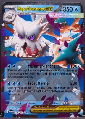 Mega Abomasnow ex 036/132 Mega Brave Pokémon Pokemon Card English Near Mint