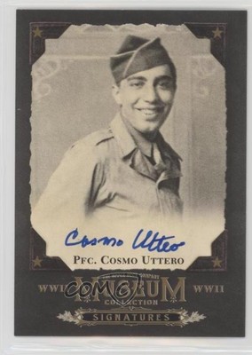 2017 Upper Deck Goodwin Champions PFC Cosmo Uttero #MCS-CU Auto 1pu4