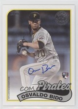 2024 Topps Update 1989 Topps Baseball Auto Osvaldo Bido #89BA-BID Auto 0n64