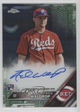 2016 Topps Chrome Rookie Green Refractor 88/99 Kyle Waldrop #RA-KW Auto 0c2