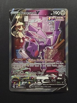 Genesect V (Alternate Full Art) 255/264 Swsh08: Fusion Strike Holo