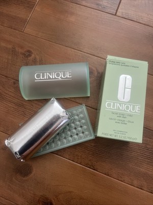 Clinique Mild Facial Soap with Dish, 5.2 oz
