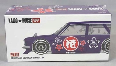 MINI GT x Kaido House Datsun 510 Wagon Hanami Purple Collectables 17+