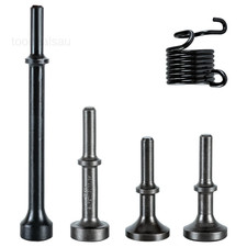 5pcs Air Hammer Bits Air Hammer Attachments For Pneumatic Tools Air Chisel Bit