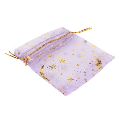 50pcs/lot Organza Bags 30x40cm Wedding Jewelry Gift Bag Transparent Organza Drawstring Rectangle Bags Pure White