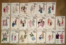 Uncut Kwik Sew Lot (Mostly 1980s): 20 Ladies/Misses Patterns (Most Unopened)