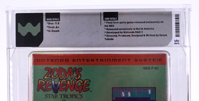 Zoda's Revenge Star Tropics II Nintendo NES New 1994 Sealed WATA 9.8 A+ TOP POP