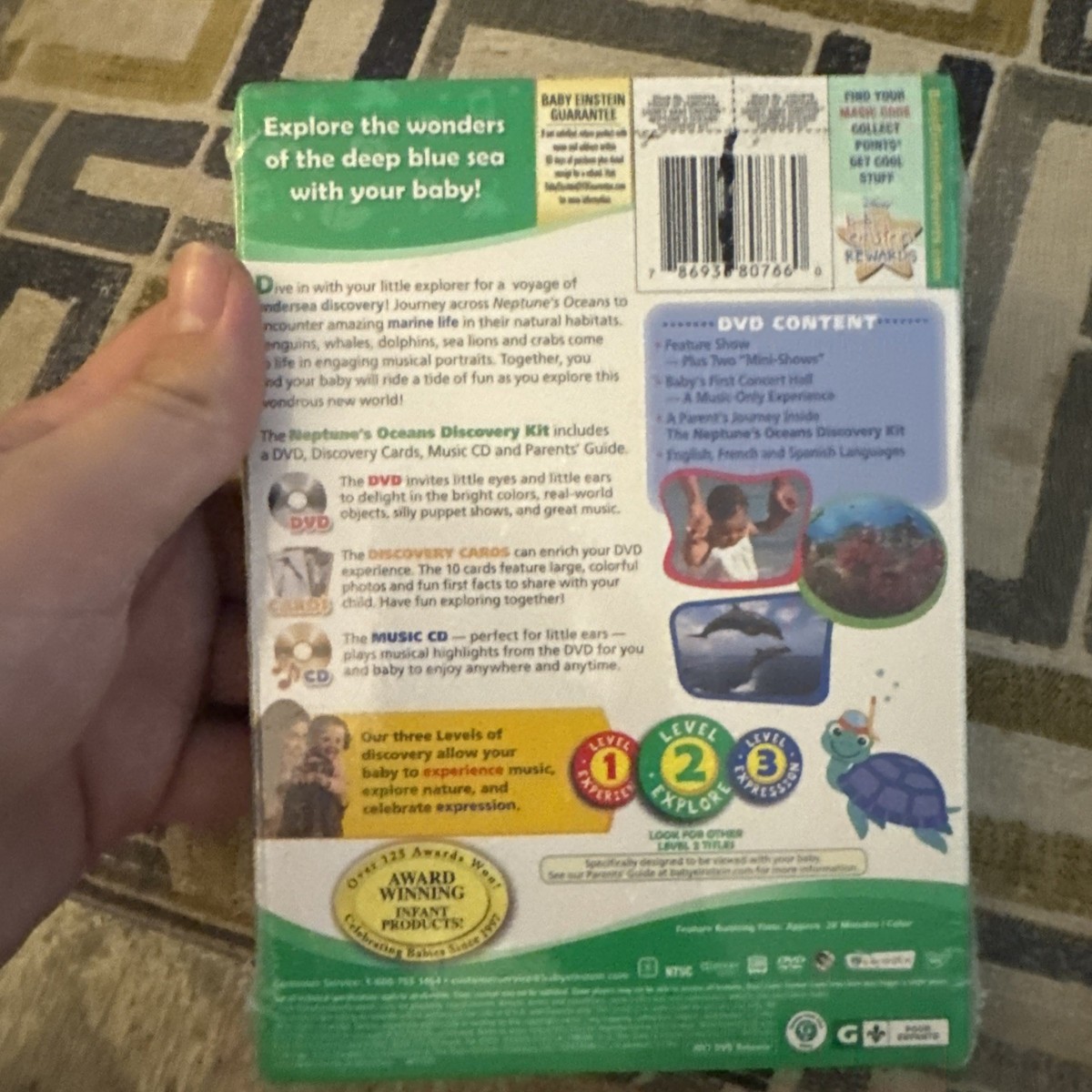 Baby Einstein: Neptune's Oceans Discovery Kit • DVD/CD • Level 2