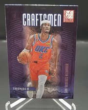 2023-24 Donruss Elite - Craftsmen Shai Gilgeous-Alexander #9 🔥 🔥 MVP 🔥 🔥 