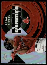 2022 Topps #GN-9 Rafael Devers Generation Now Boston Red Sox