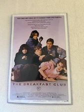 1985 The Breakfast Club Movie Poster Print 11" x 17" In Acrylic Protector USA
