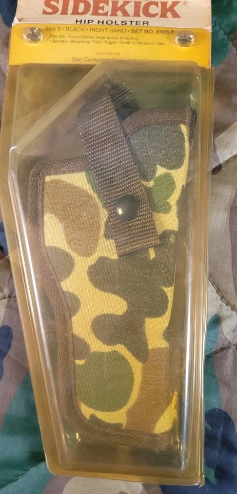 Funda Camuflada Vintage Tíos Mikes Side Kick Talla 5 para Mano Derecha Foto 4 de 4