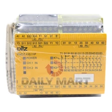 New In Box PILZ PNOZ X10.11P Safety Relay 24V‑DC 10A