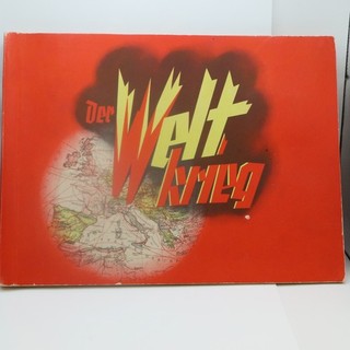 WK I "Der Weltkrieg" Sammelbildalbum vollständig