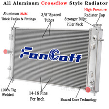 4 Row Aluminum Radiator For 2005-2006 Pontiac GTO Base Coupe 2-Door 6.0L V8