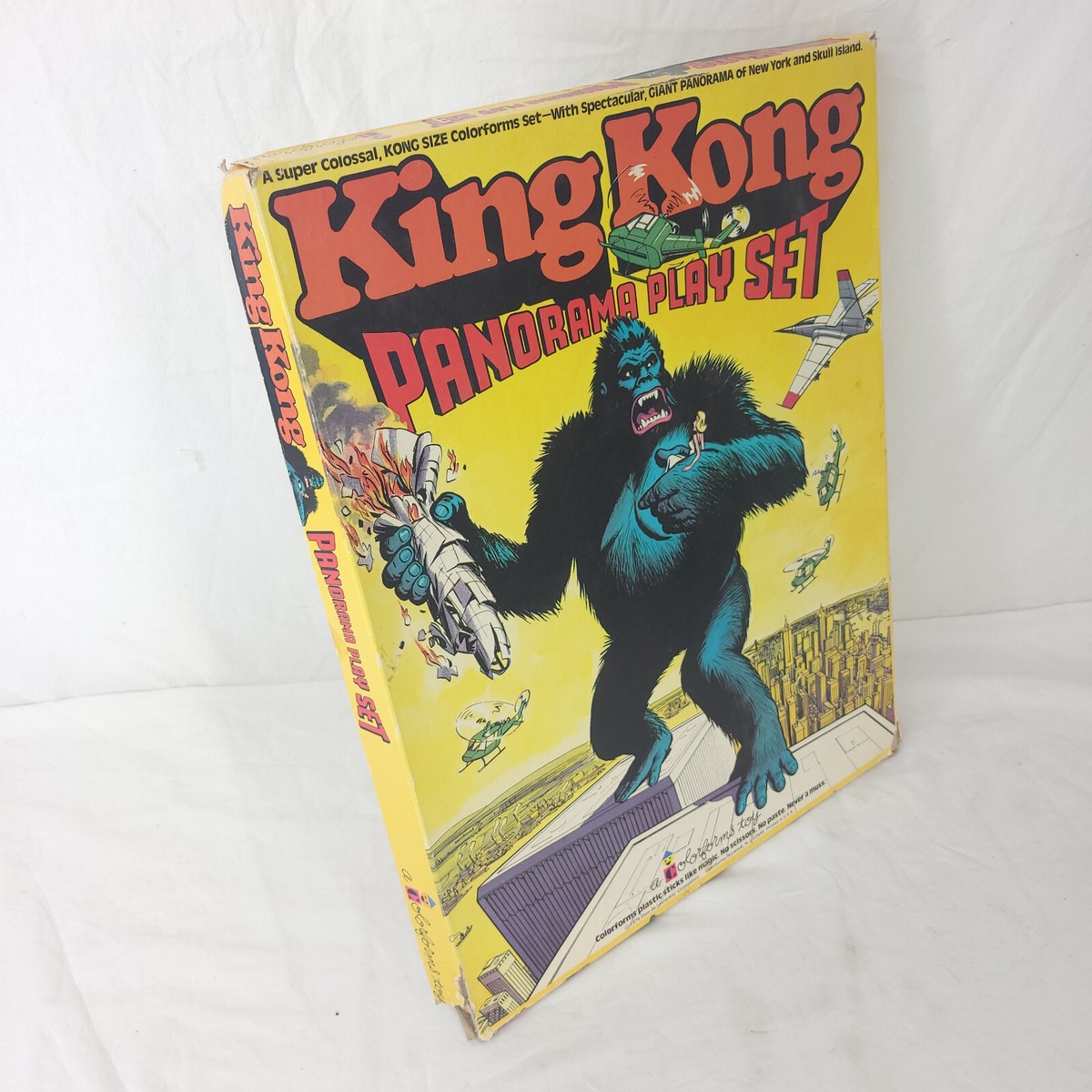 Vintage King Kong Panorama Play Set, Colorforms, 1976 | eBay