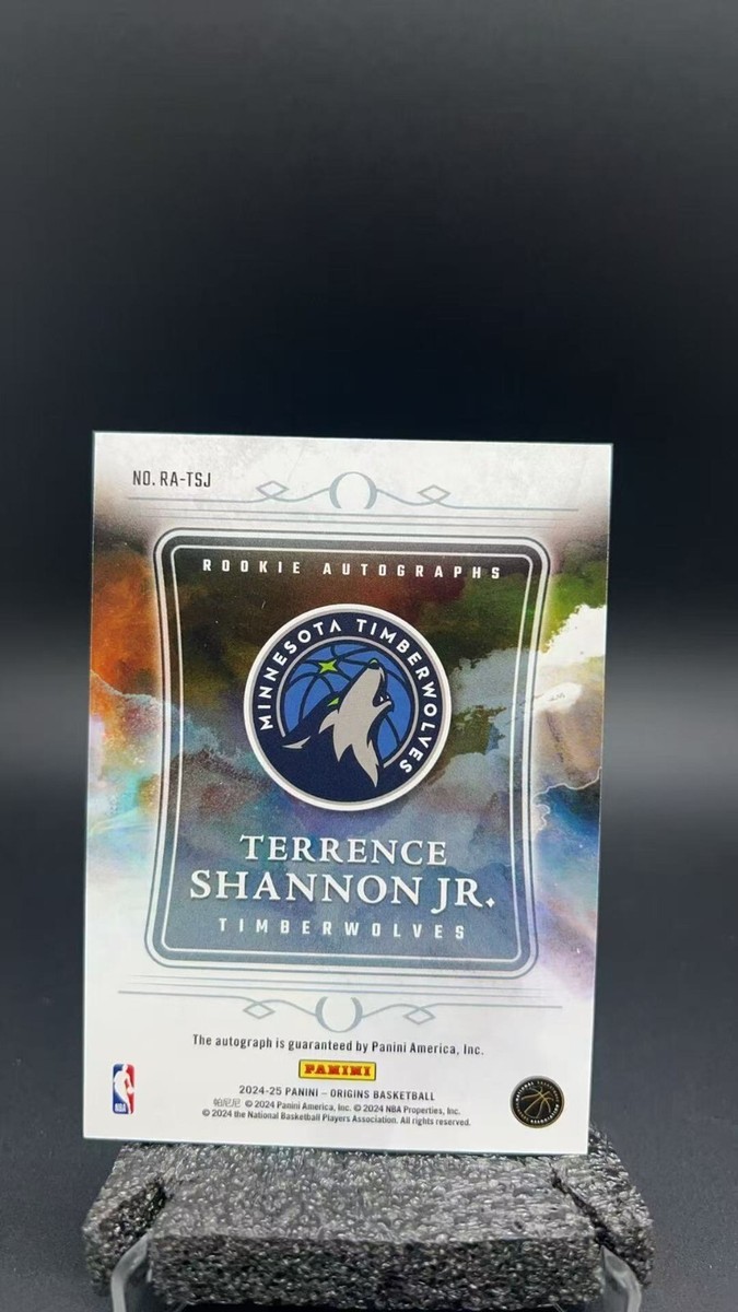 2024-25 Panini Origins Terrence Shannon Jr RC Rookie Auto RA-TSJ 