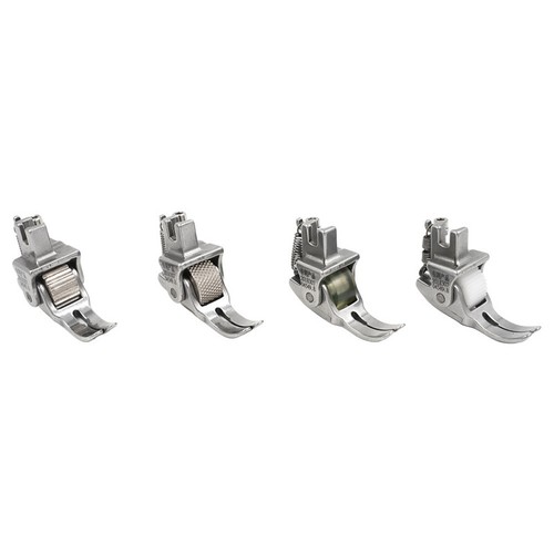 Sewing Machine Roller Presser Foot For Leather Curtain Thick Cloth Fabric - Photo 4/14