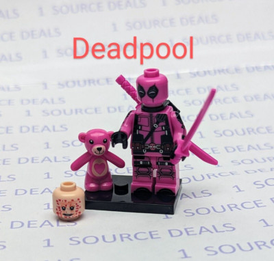 Deadpool Minifigure Wade Wilson Mini Figure Marvel Comic NEW  (Read Description)