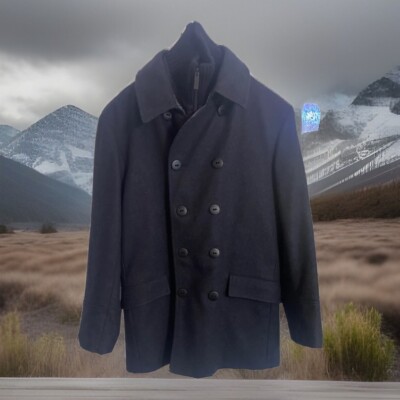 vestimenta製 イタリア Pコート ARMANI Armani Collezioni men's peacoat. Water Repellent. | eBay