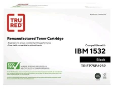 TRU RED Remanufactured Black Toner Cartridge IBM InfoPrint High Yield