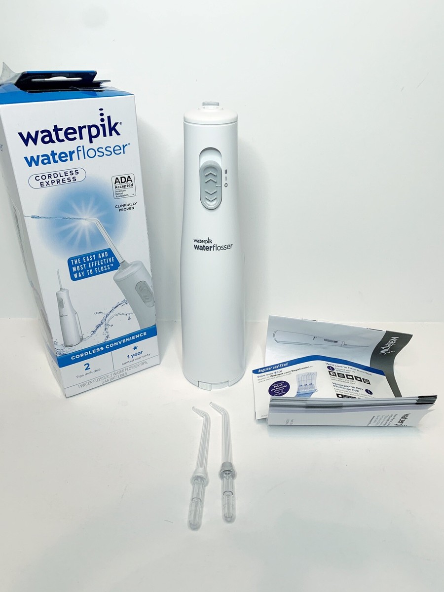 Waterpik WF-02 Cordless Express Water Flosser Portable for Travel